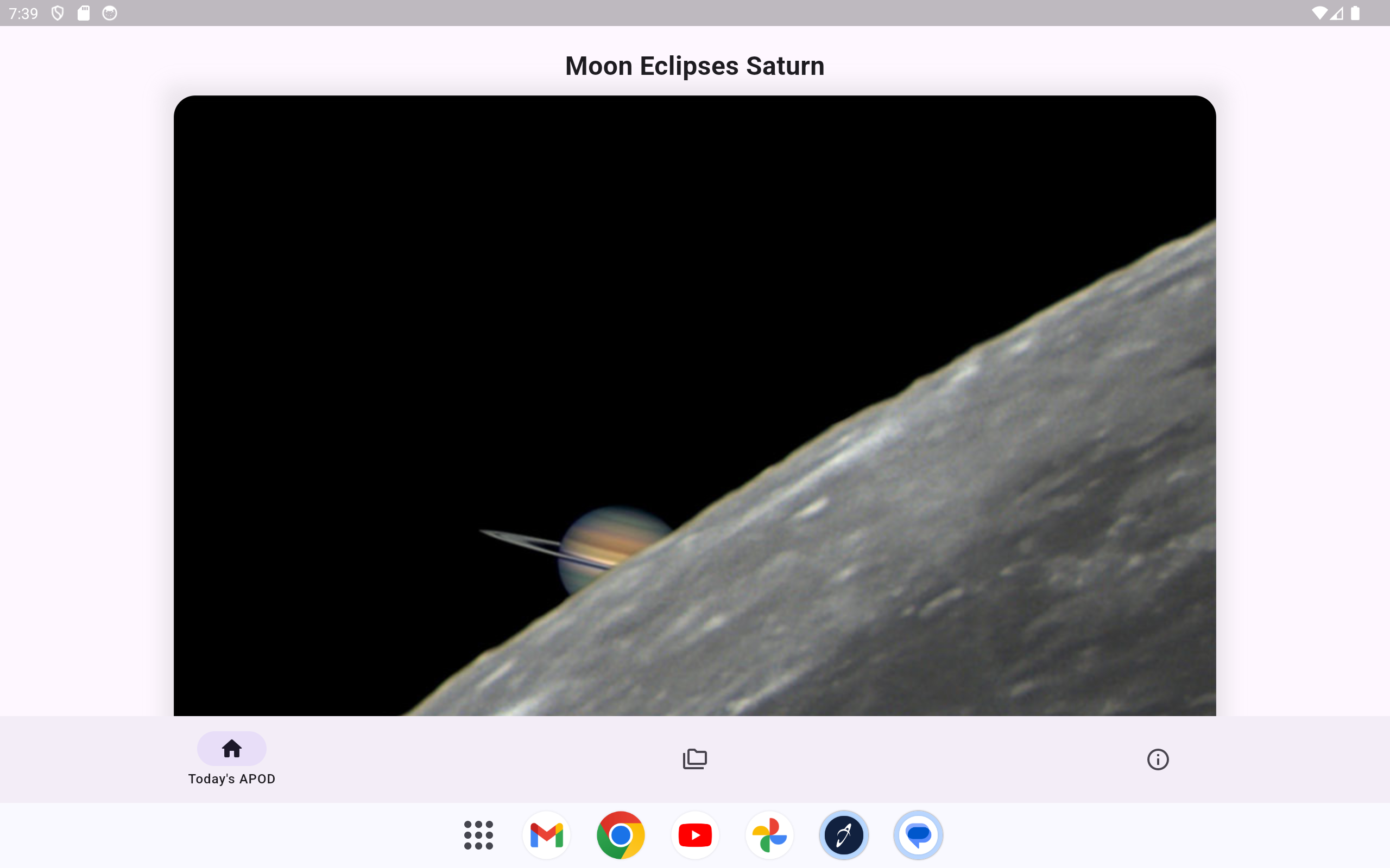 NASA APOD Screenshot