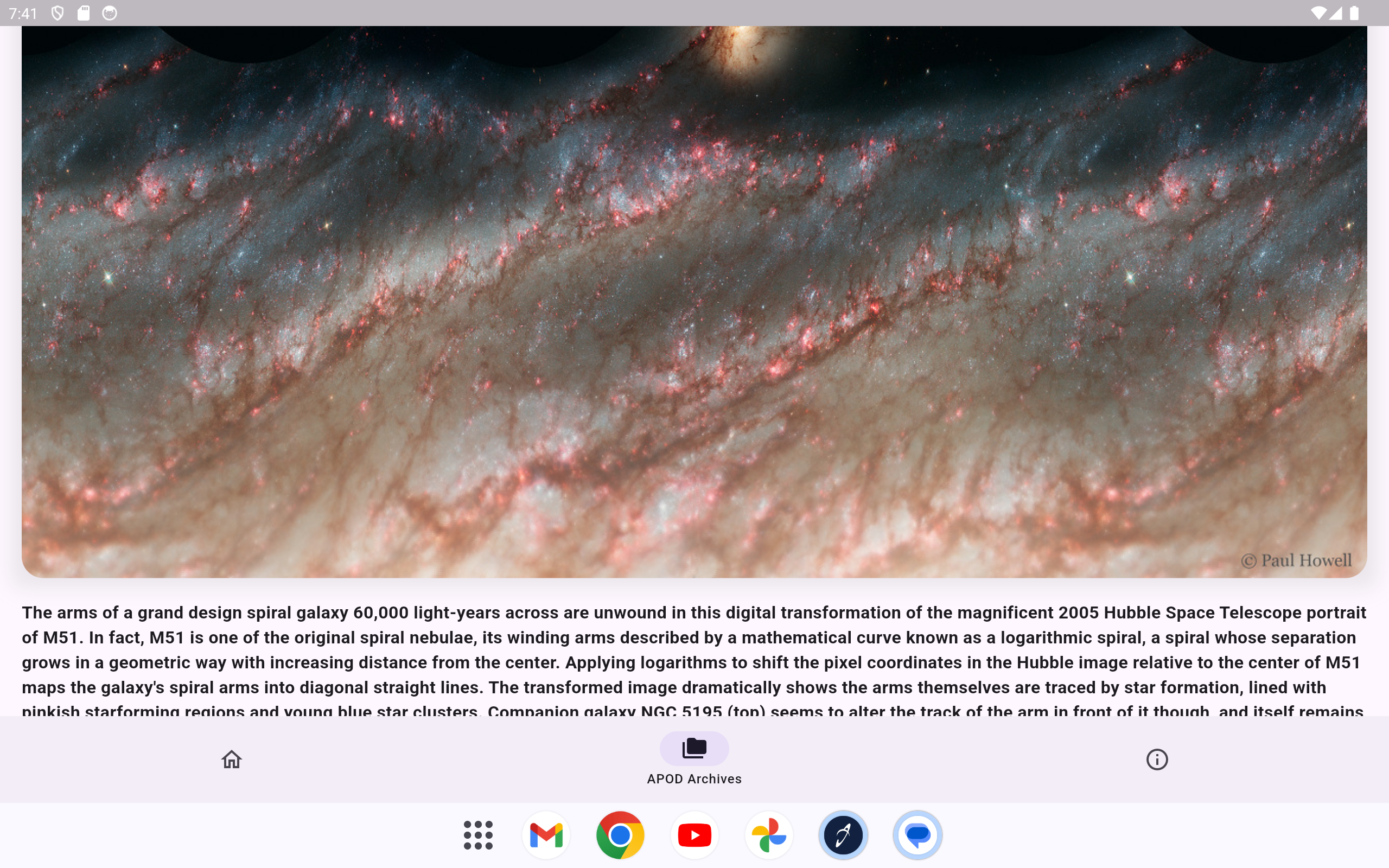 NASA APOD Screenshot